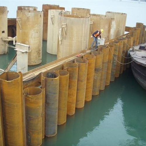 上海钢护筒现场安装